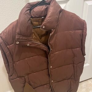 Oversized vest